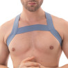 Barcode Berlin Harnais élastique Matt Pop Bleu